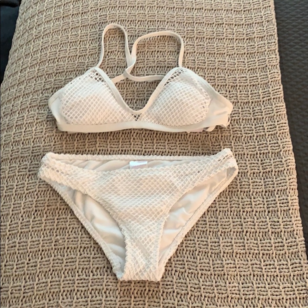 White bikini